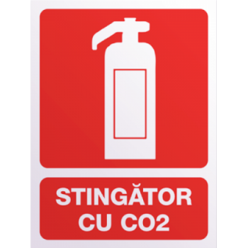 Sticker Stingator cu CO2