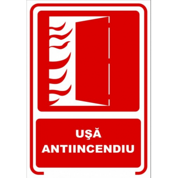 Sticker Usa antiincendiu