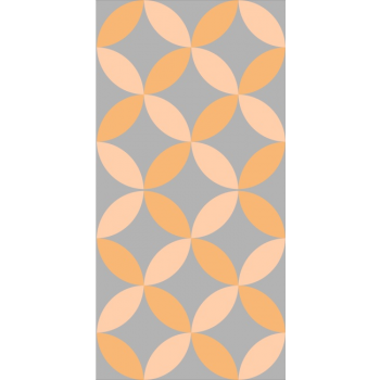 Sticker autocolant faianta model geometric 1:2