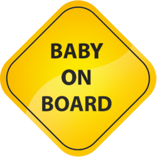 Sticker autocolant baby on board
