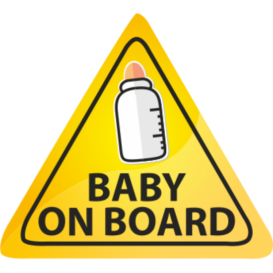Sticker autocolant Baby on board 7