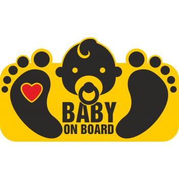 Sticker autocolant Baby on board 10