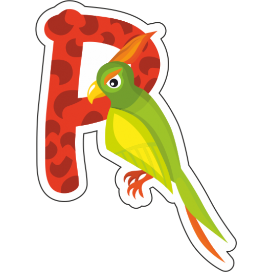 Sticker autocolant Parrot