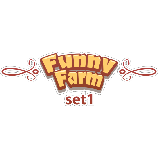 Sticker autocolant Funny Farm