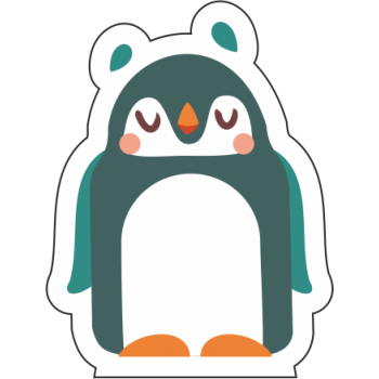 Sticker autocolant Pinguin