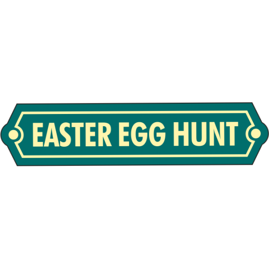 Sticker autocolant Easter egg hunt