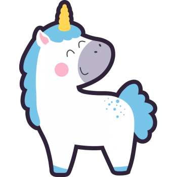 Sticker autocolant Unicorn 3
