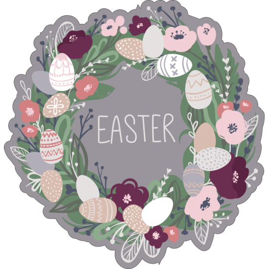 Sticker autocolant Coronita Easter