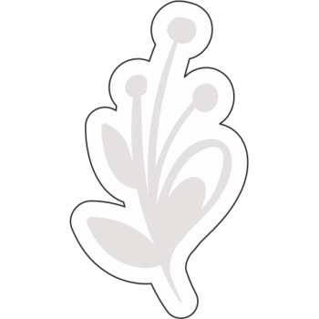 Sticker autocolant Floare martisor