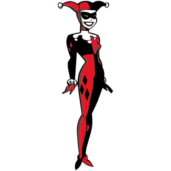 Sticker autocolant Harley Quinn ( DC Comics )