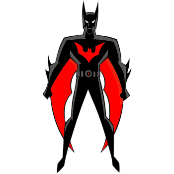 Sticker autocolant Cavalerul negru ( DC Comics )