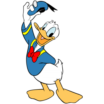 Sticker autocolant Donald Duck ( Looney Tunes )