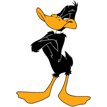 Sticker autocolant Daffy Duck ( Looney Tunes )