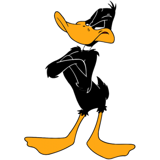 Sticker autocolant Daffy Duck ( Looney Tunes )