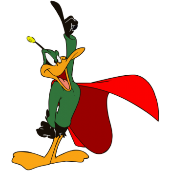 Sticker autocolant Daffy Duck Martian ( Looney Tunes )